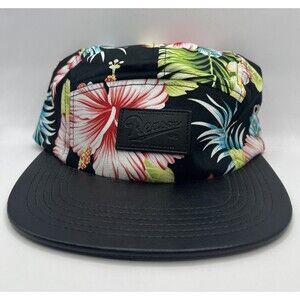Reason Brand 5 Panel Floral Beach Adjustable Hat